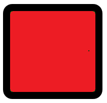 bouton rouge